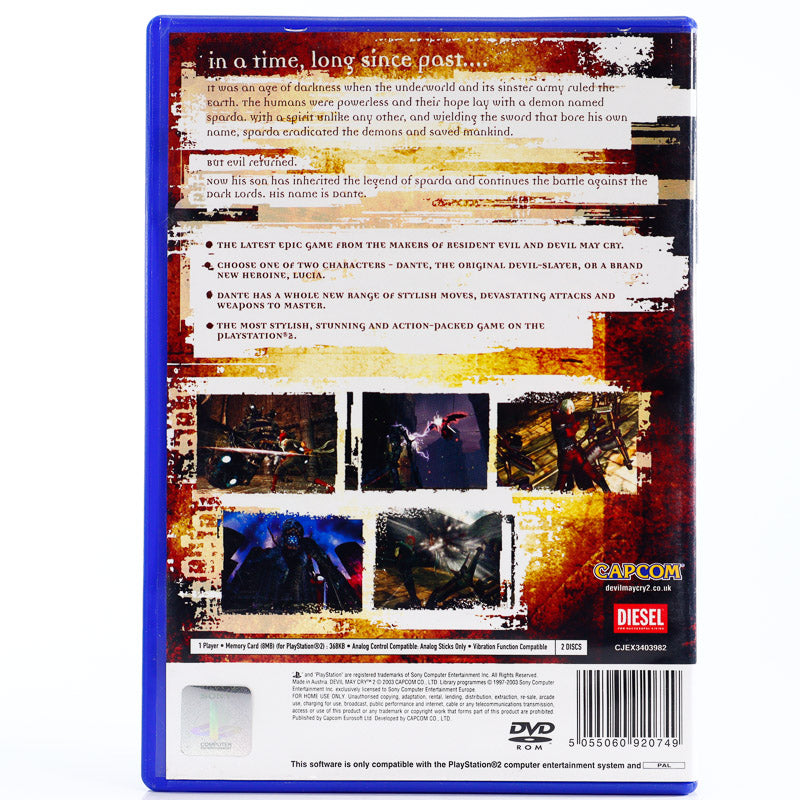 Devil May Cry 2 - PS2 spill - Retrospillkongen