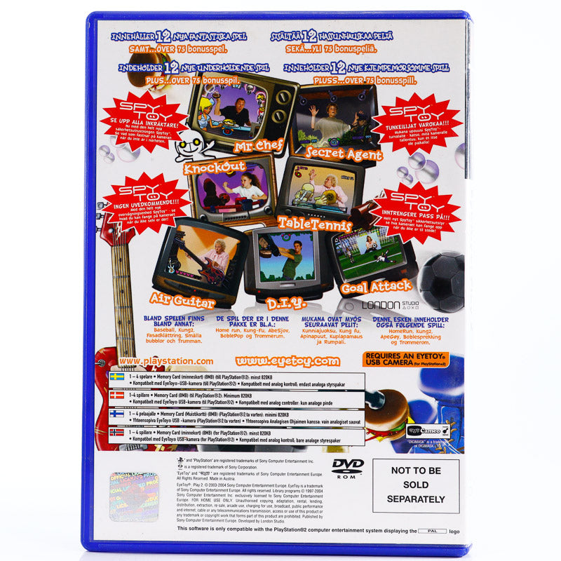 Eye Toy Play 2 - PS2 spill - Retrospillkongen