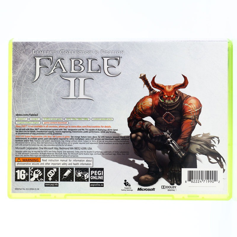 Fable II: Limited Collector's Edition - Xbox 360 spill - Retrospillkongen