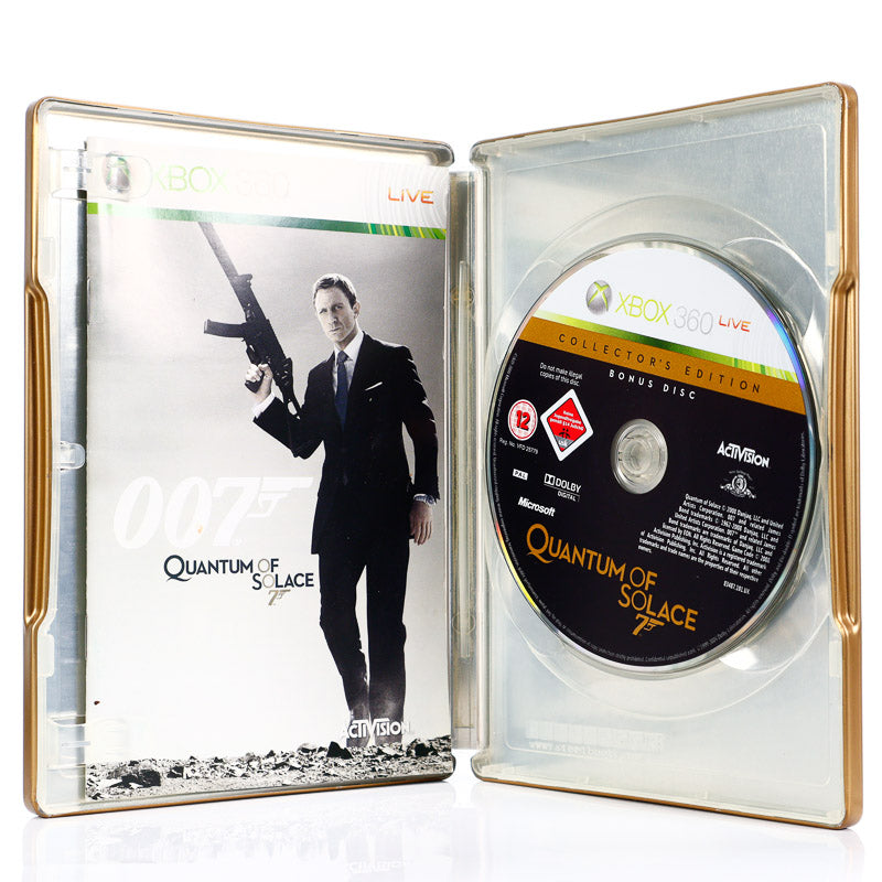 007 Quantum of Solace (Steelbook) - Xbox 360 spill - Retrospillkongen