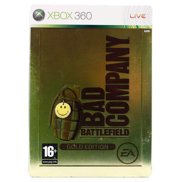 Battlefield Bad Company Gold Edition (Steelbook) - Xbox 360 spill - Retrospillkongen