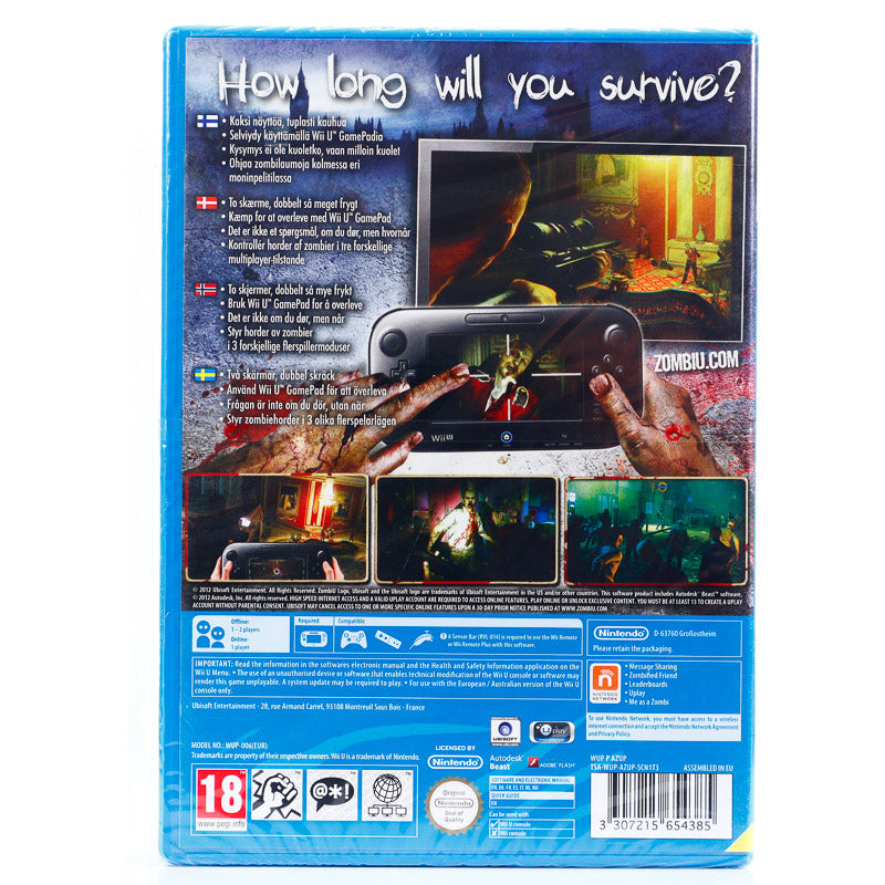 ZombiU (Forselget)- Wii U spill - Retrospillkongen