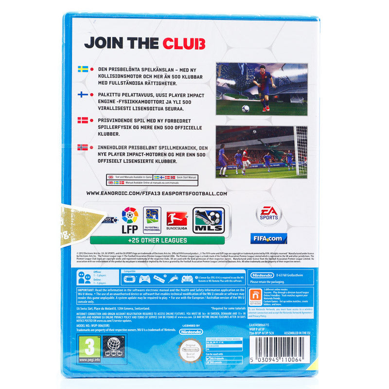 FIFA 13 (Forselget)- Wii U spill - Retrospillkongen