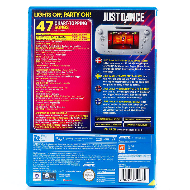 Just Dance 4 - Wii U Spill - Retrospillkongen