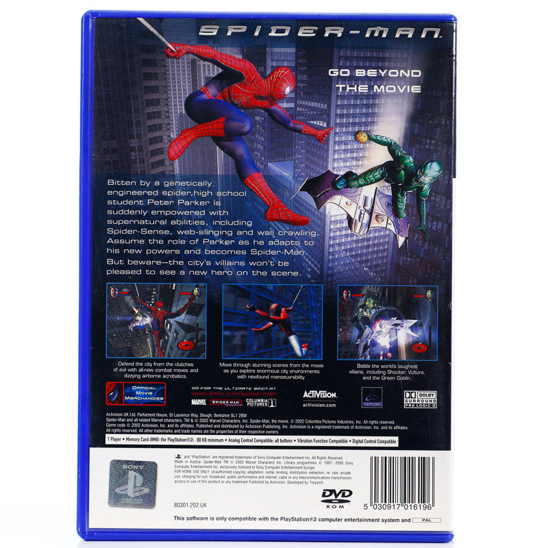 Spider-man - PS2 spill - Retrospillkongen
