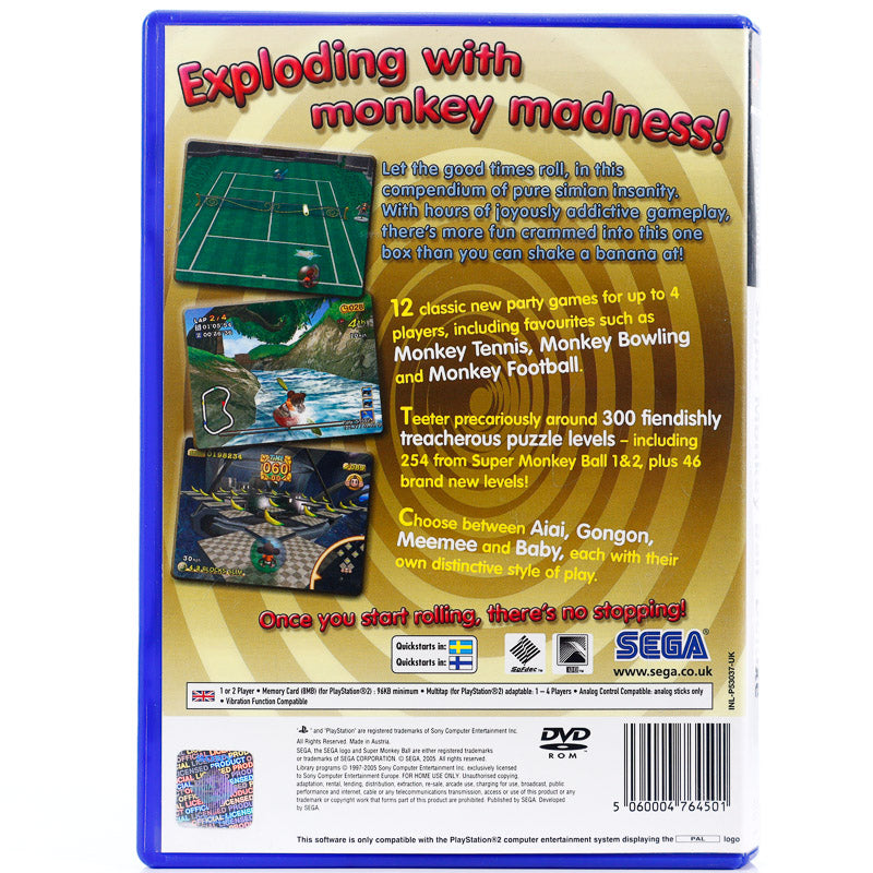 Super Monkey Ball: Deluxe - PS2 spill - Retrospillkongen