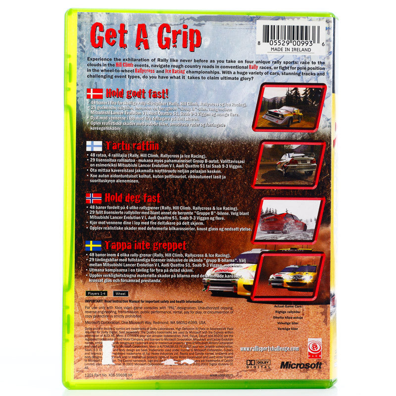 Ralli Sport Challange - Microsoft Xbox spill - Retrospillkongen
