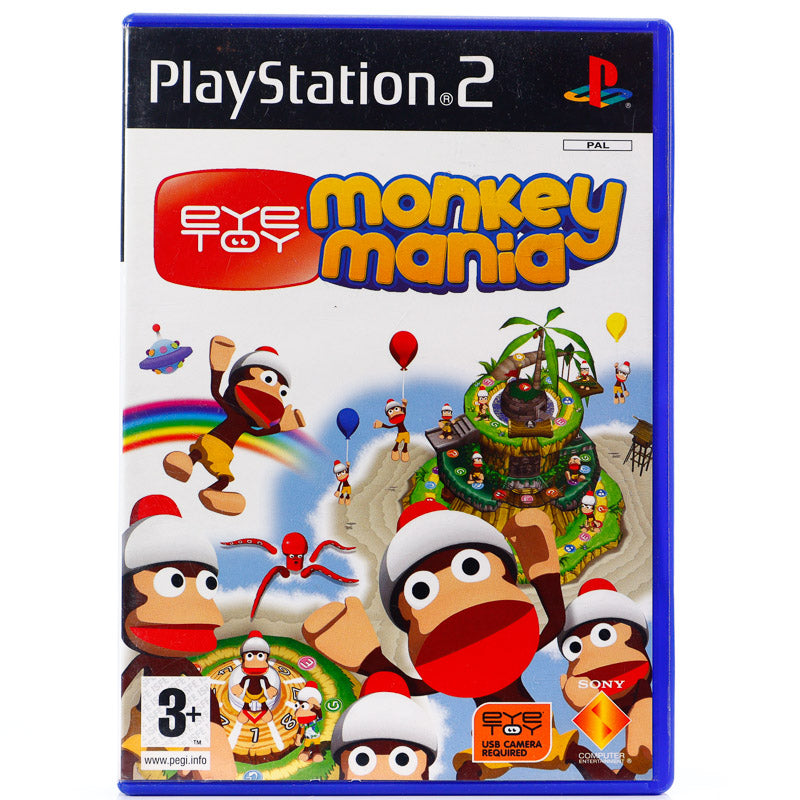 Eye Toy: Monkey Mania - PS2 spill - Retrospillkongen