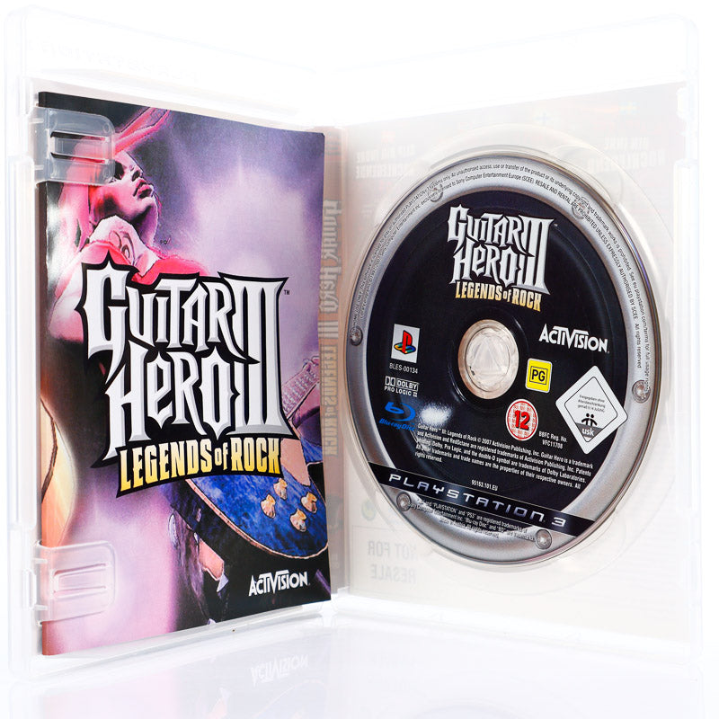 Guitar Hero III: Legends of Rock - PS3 spill - Retrospillkongen