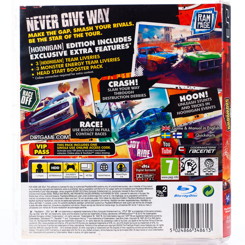 Dirt Showdown: Exclusive Edition - PS3 spill - Retrospillkongen