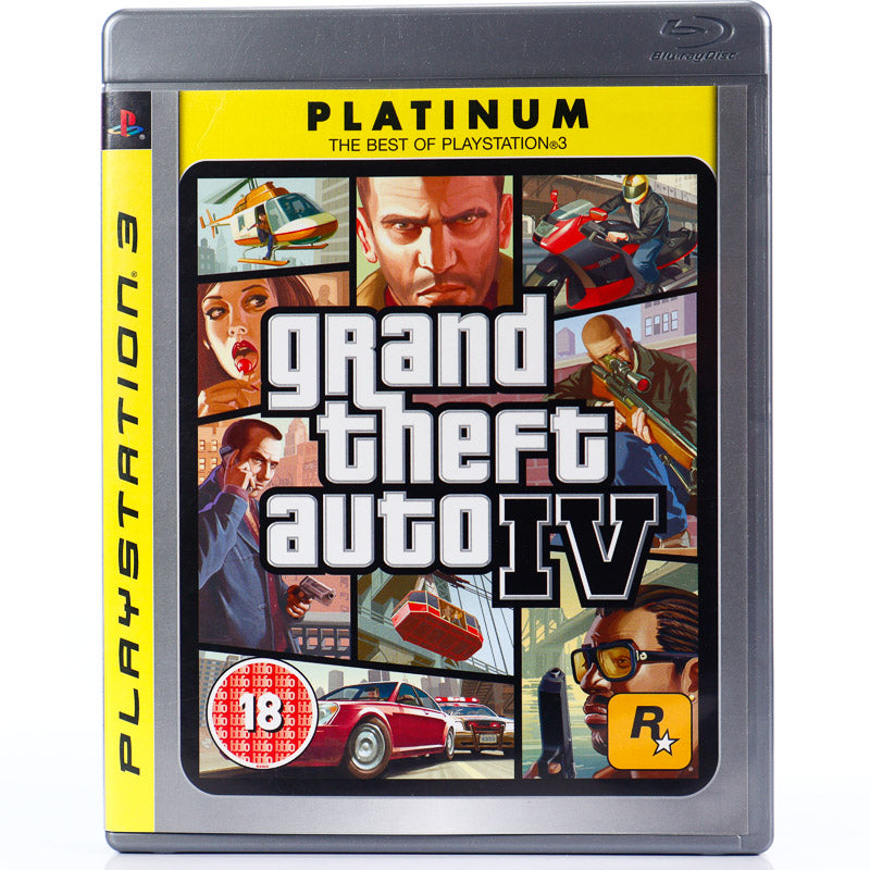 Grand Theft Auto IV (Platinum) - PS3 spill - Retrospillkongen