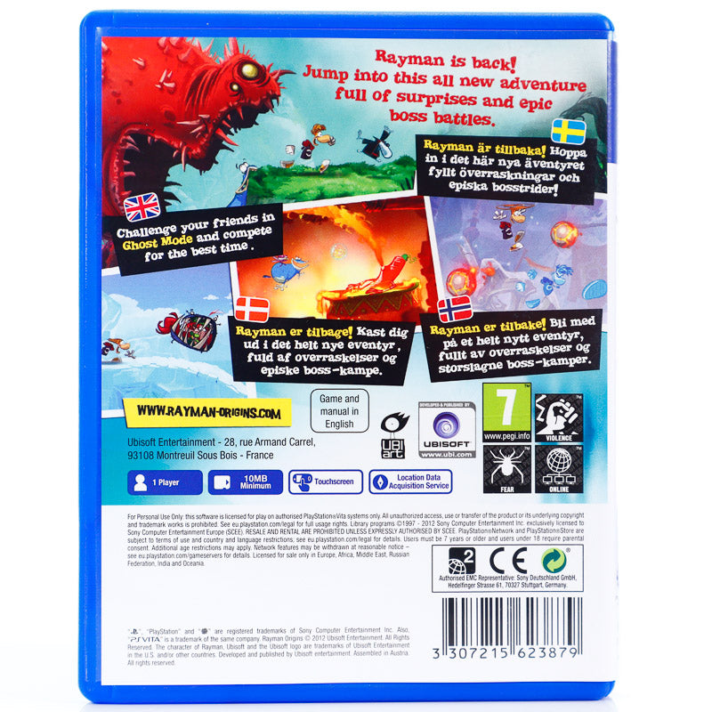 Rayman Origins - PSV spill - Retrospillkongen