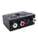 21Pin Scart Adapter AV Block: Flexibel og effektiv adapter for å koble Scart-enheter til RCA-TV-er med S-Video-port - Retrospillkongen