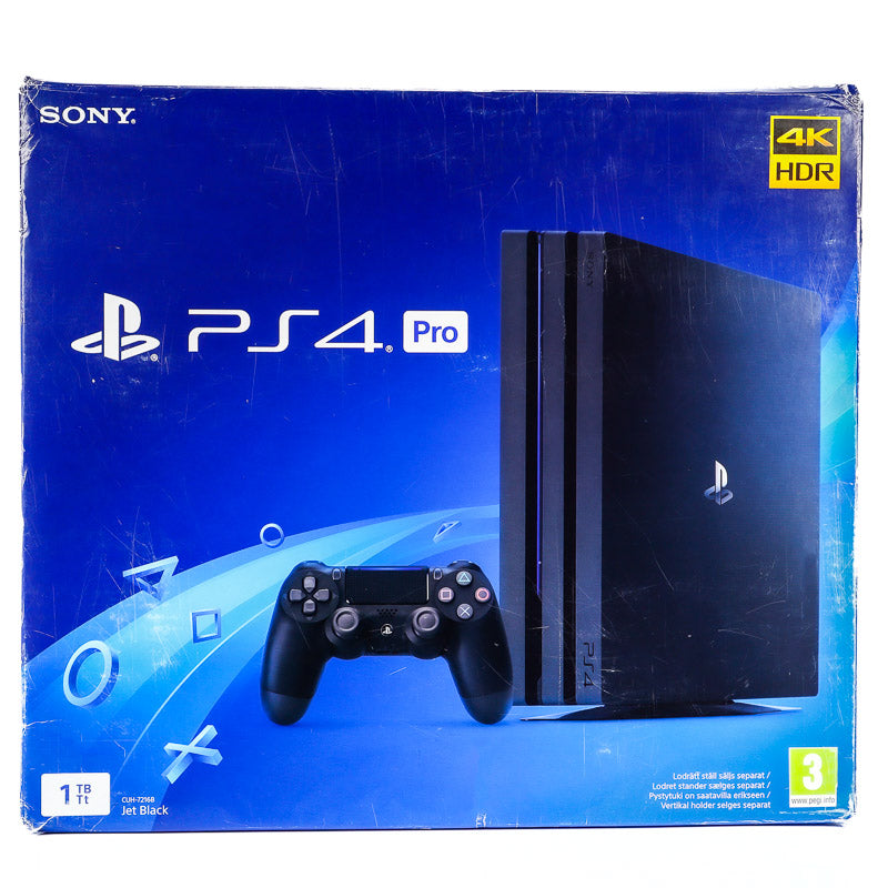 Komplett Sony Playstation 4 (PS4) PRO 1TB Konsoll Pakke - Retrospillkongen