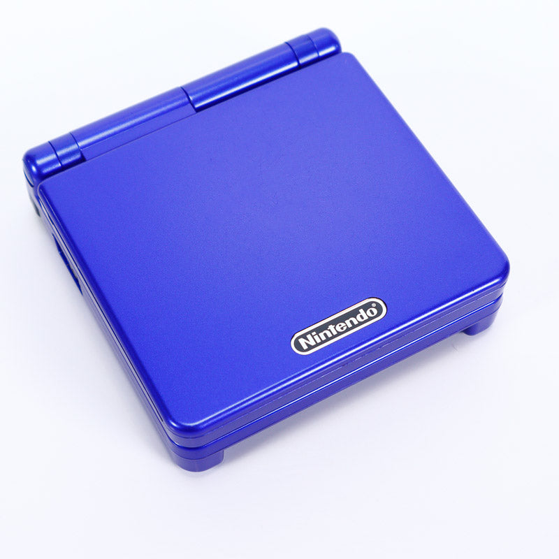 Gameboy Advance SP Cobalt Blå AGS-001 i Eske - Retrospillkongen
