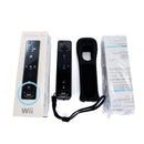Komplett Nintendo Wii Motion Plus Remote kontroll Svart - Wii Tilbehør - Retrospillkongen
