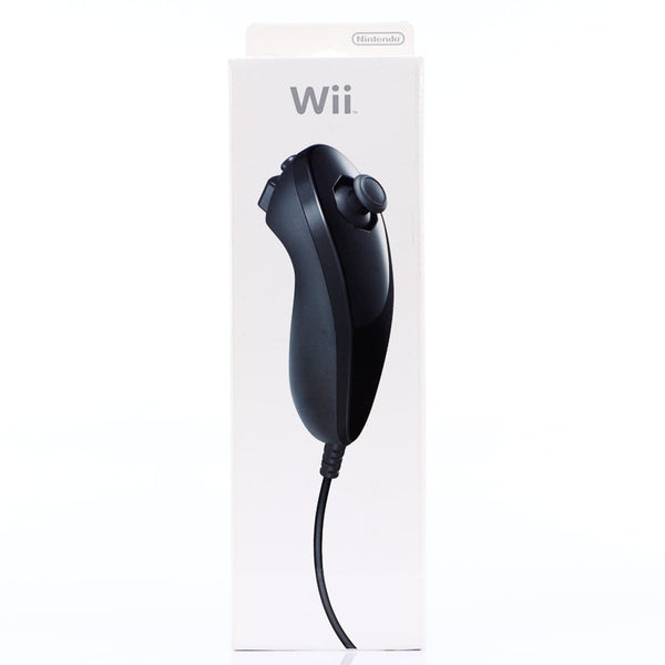Original Nintendo Wii Nuncuck kontroller Svart (Forseglet) - Wii Tilbehør - Retrospillkongen