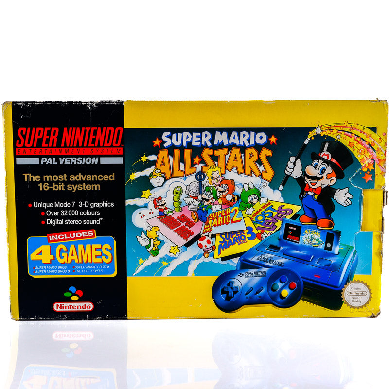Super Nintendo Entertainment system (SNES) Konsoll pakke - Retrospillkongen