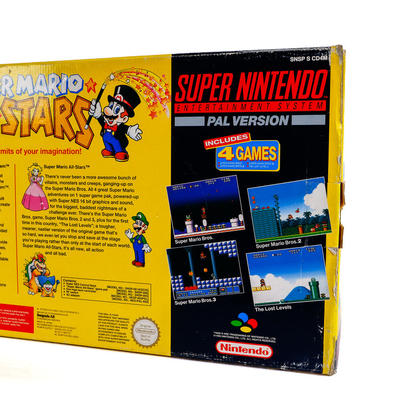 Super Nintendo Entertainment system (SNES) Konsoll pakke - Retrospillkongen