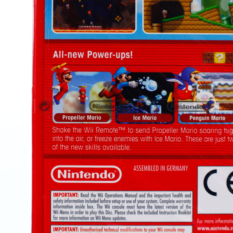 New Super Mario Bros Wii (Forseglet) - Wii spill - Retrospillkongen