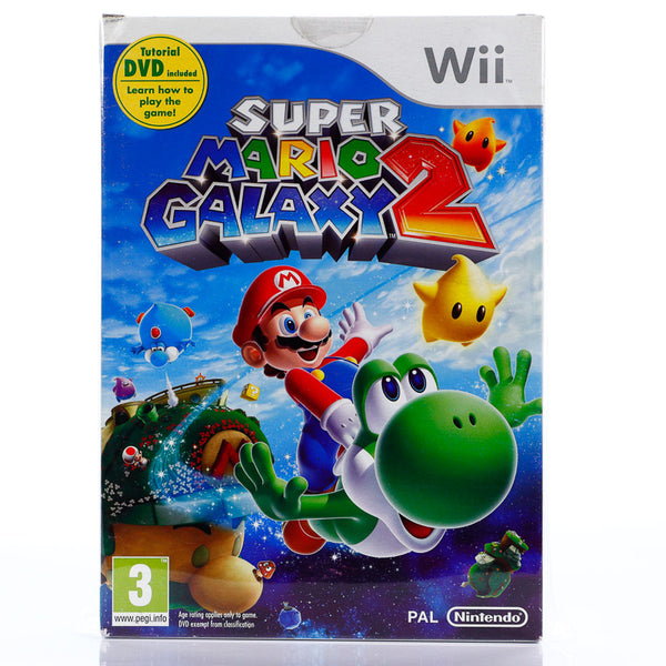 Super Mario Galaxy 2 med Bonus DVD (Forseglet) - Wii spill - Retrospillkongen