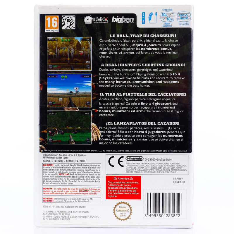Remington Great American: Bird Hunt - Wii spill - Retrospillkongen