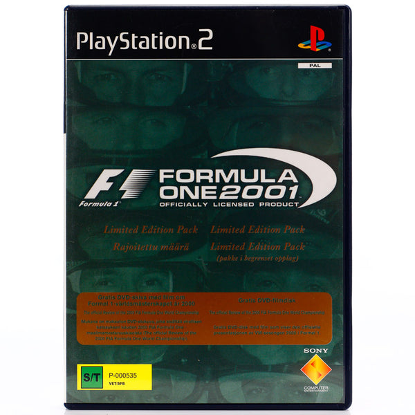 Formula One 2001: Limited Edition Pack - PS2 spill - Retrospillkongen