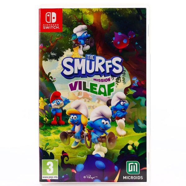 The Smurfs: Mission Vileaf - Nintendo Switch spill - Retrospillkongen