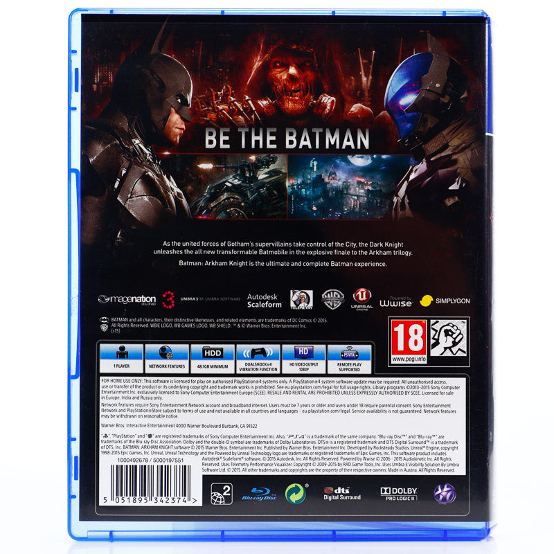 Batman Arkham Knight - PS4 spill - Retrospillkongen