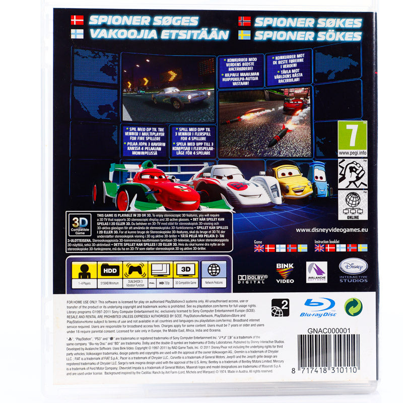 Cars 2 - PS3 spill - Retrospillkongen