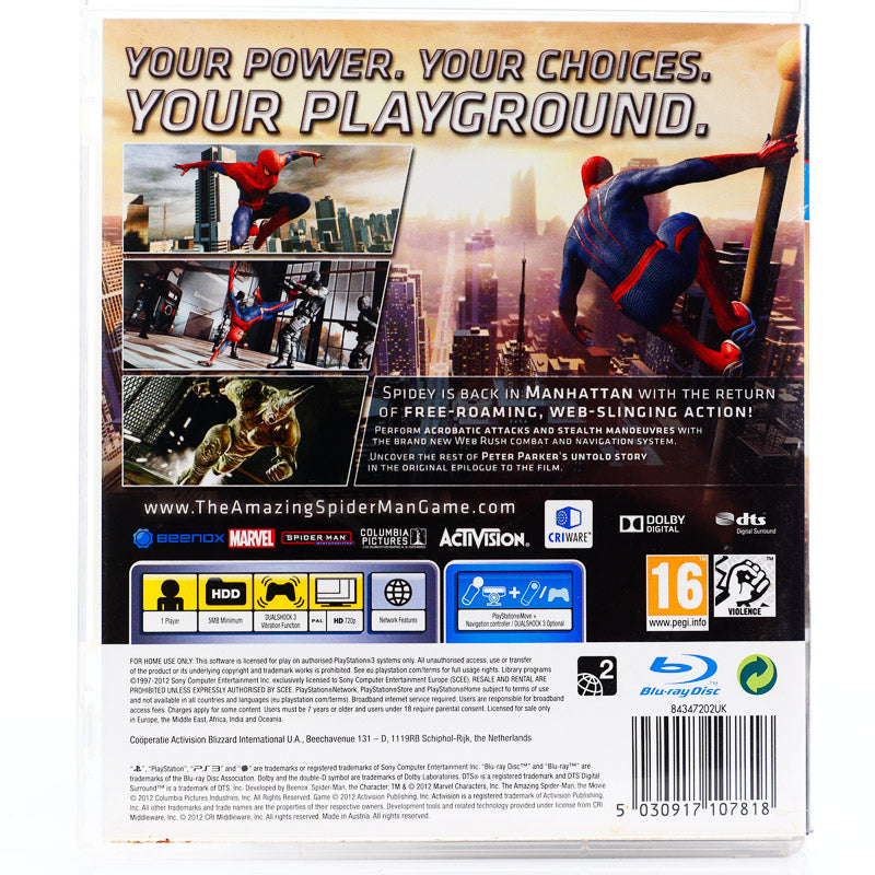 The Amazing Spider-Man - PS3 spill - Retrospillkongen
