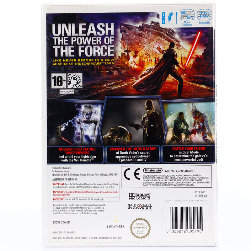 Star Wars: The Force Unleashed - Wii spill - Retrospillkongen