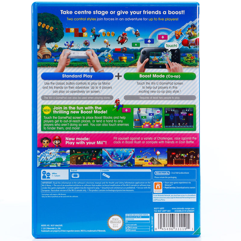 New Super Mario Bros U - Wii U Spill - Retrospillkongen
