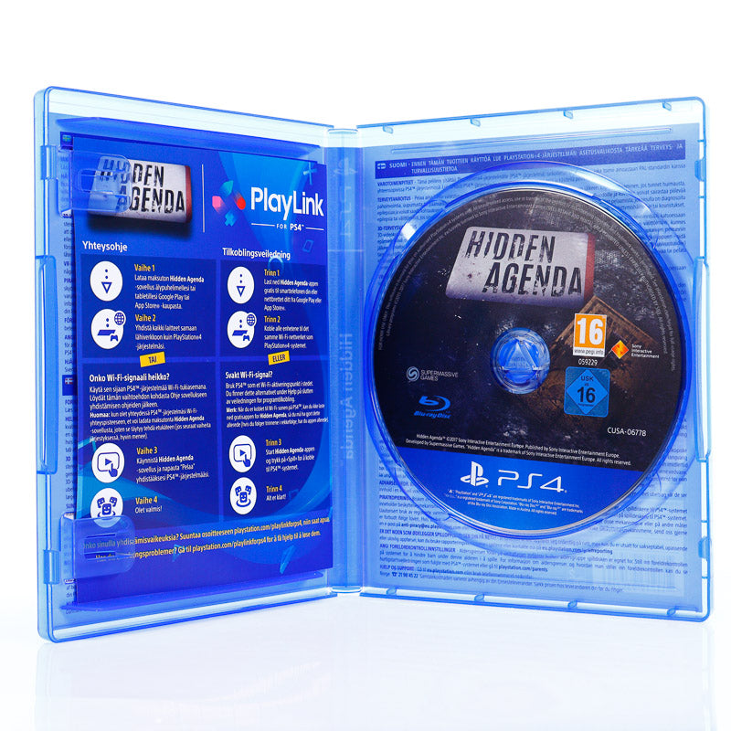 Hidden Agenda - PS4 spill - Retrospillkongen