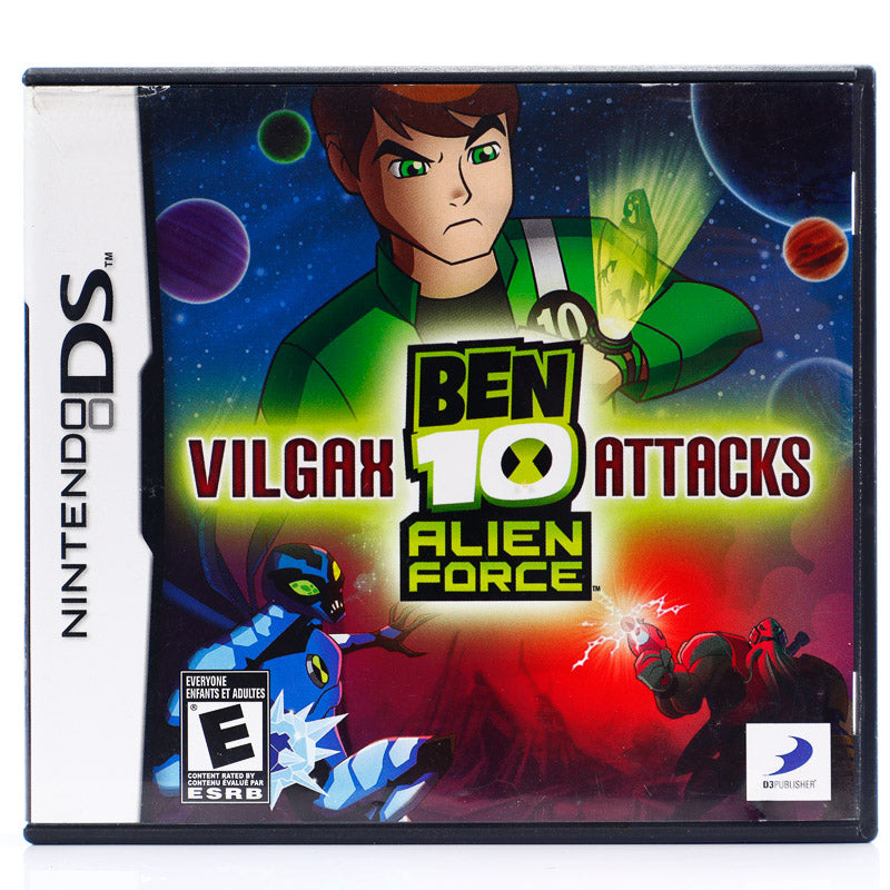 Ben 10 Alien Force: Vilgax Attacks - Nintendo DS spill - Retrospillkongen