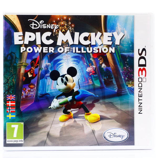 Epic Mickey Power of Illusion - Nintendo 3DS spill - Retrospillkongen