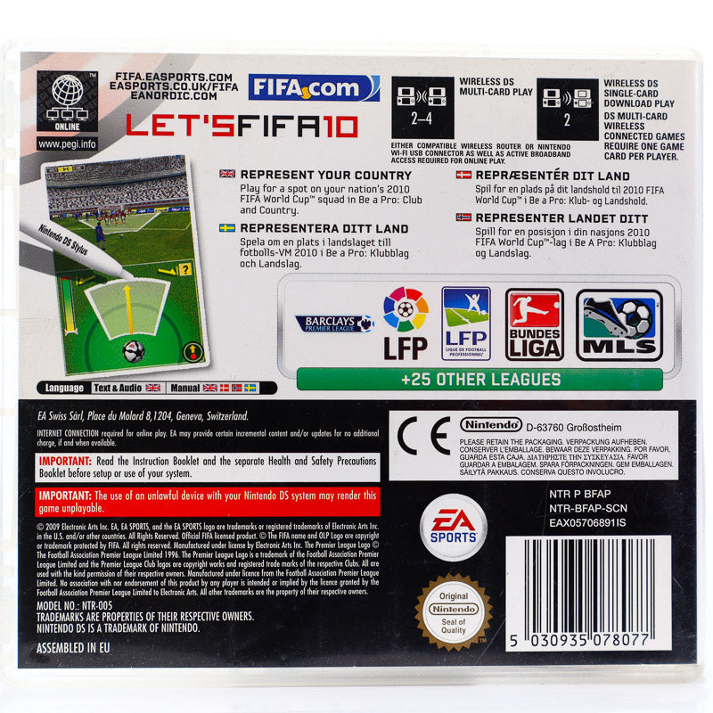 FIFA 10 - Nintendo DS spill - Retrospillkongen
