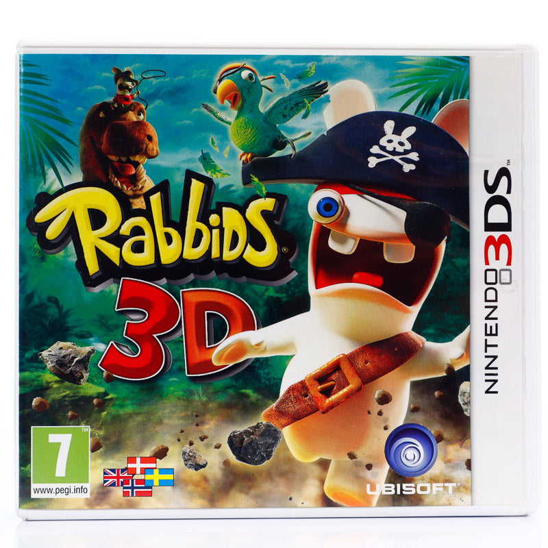 Rabbids: Travel in Time 3D - Nintendo 3DS spill - Retrospillkongen