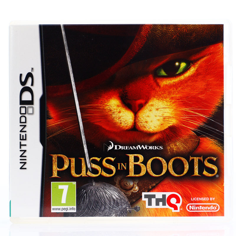 Puss in Boots - Nintendo DS (Kun Cover) - Retrospillkongen