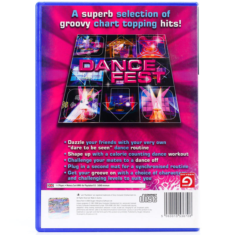 Dance Fest - PS2 Spill - Retrospillkongen