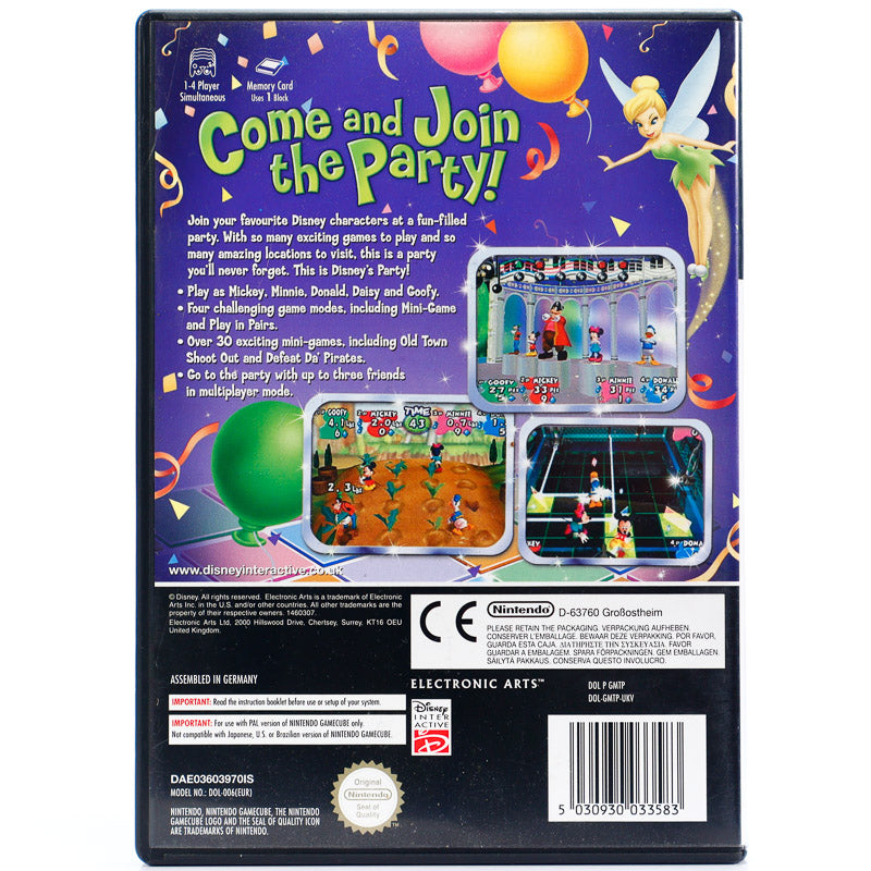 Disney's Party - Gamecube spill - Retrospillkongen