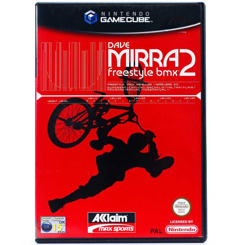 Dave Mirra 2: Freestyle BMX - Gamecube spill - Retrospillkongen