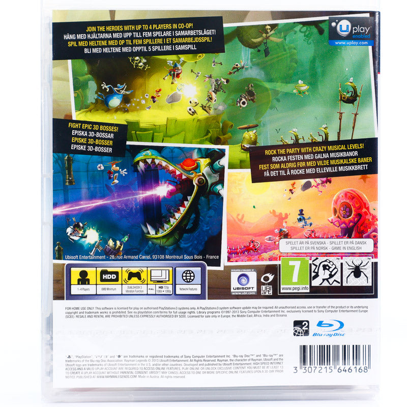 Rayman Legends (Forseglet) - PS3 spill - Retrospillkongen