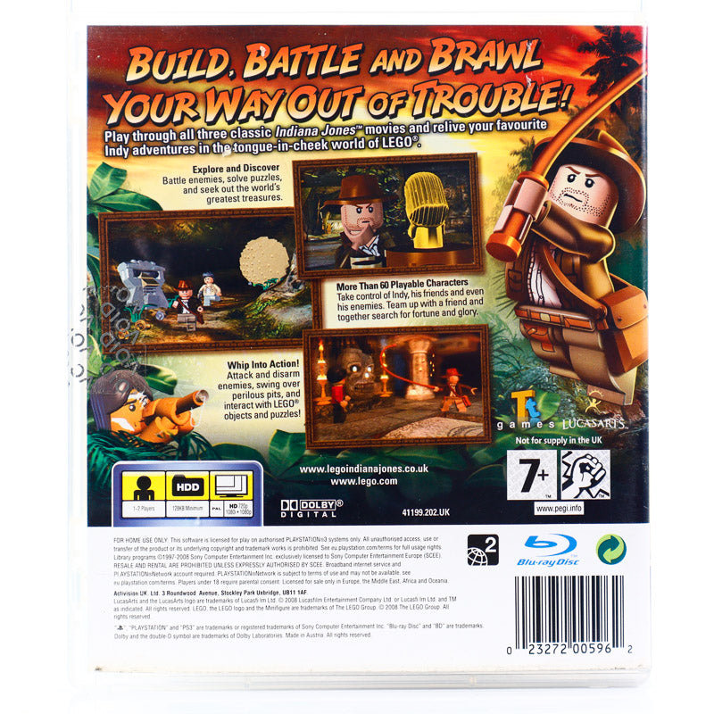 LEGO Indiana Jones The Original Adventures - PS3 spill - Retrospillkongen
