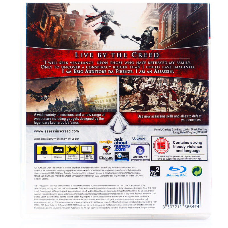 Assassin's Creed II - PS3 spill - Retrospillkongen