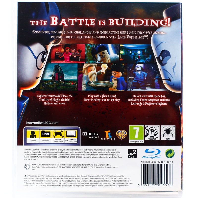 LEGO Harry Potter: Years 5-7 - PS3 spill - Retrospillkongen