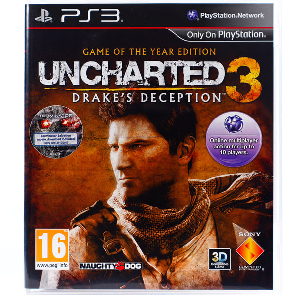 Uncharted 3: Drake's Deception - Game of the Year Edition - PS3 spill - Retrospillkongen