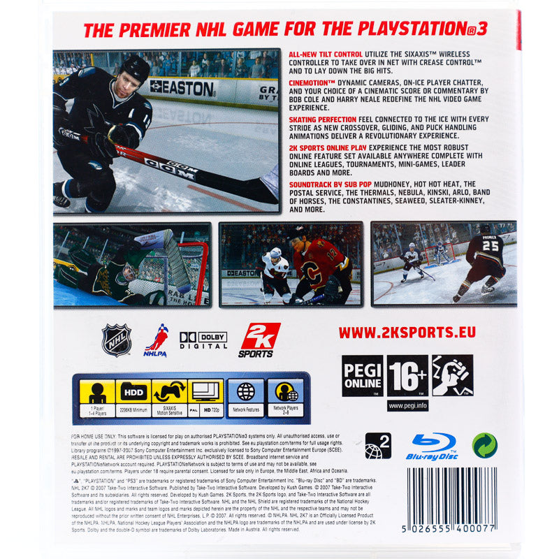NHL 2K7 - PS3 spill - Retrospillkongen