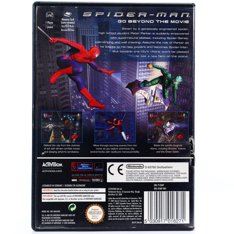 Spider-Man - Gamecube spill - Retrospillkongen