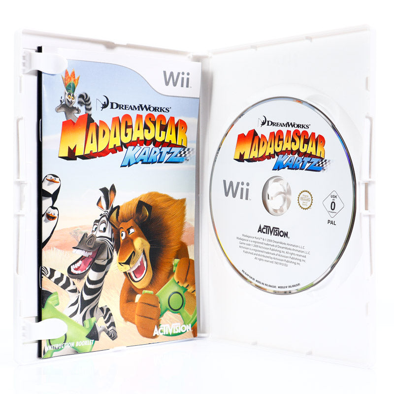 Madagascar Kartz - Wii spill - Retrospillkongen